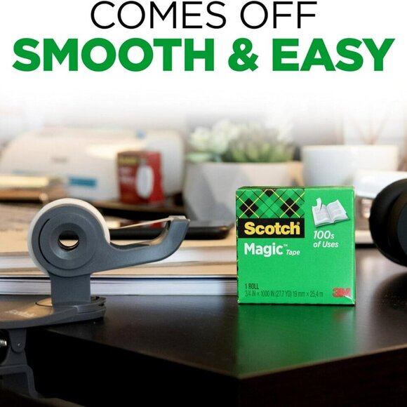 Magic Tape, Invisible, Home Office Supplies and Back to School Supplies for Coll - Picture 4 of 14